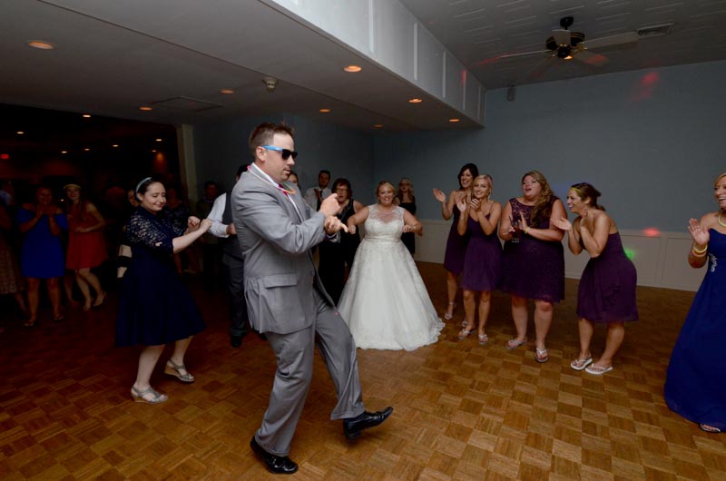 Wedding Guests Dancing on the Dance Floor