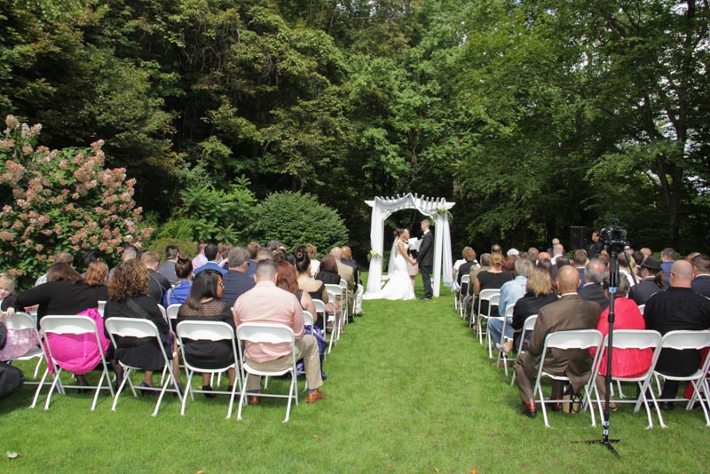 Crystal Peak Wedding Outside