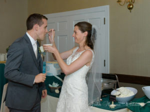 Bride Feeding Groom