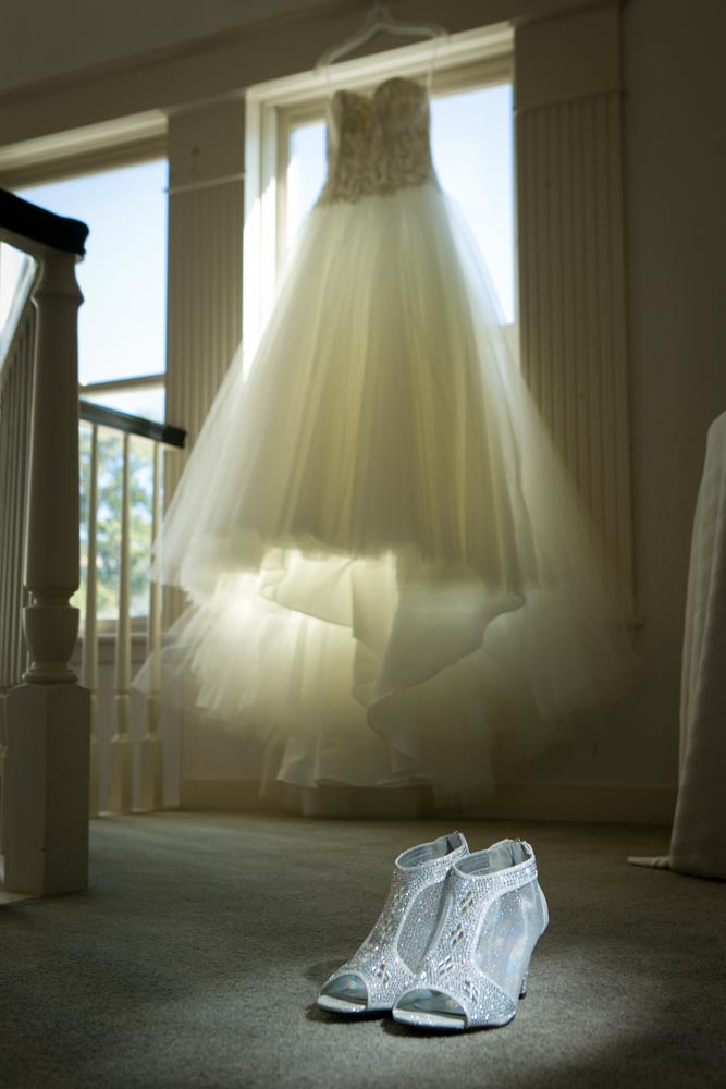 Matthew J Wagner Fine Photography Bridal Dress and Shoes