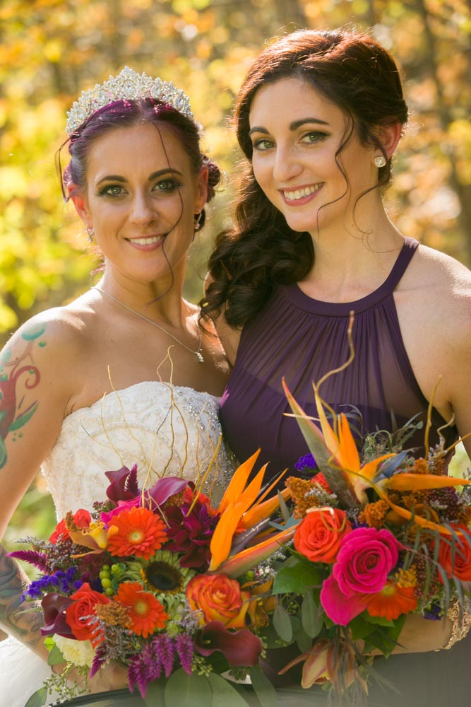 Bride and Brides Maid at Crystal Peak